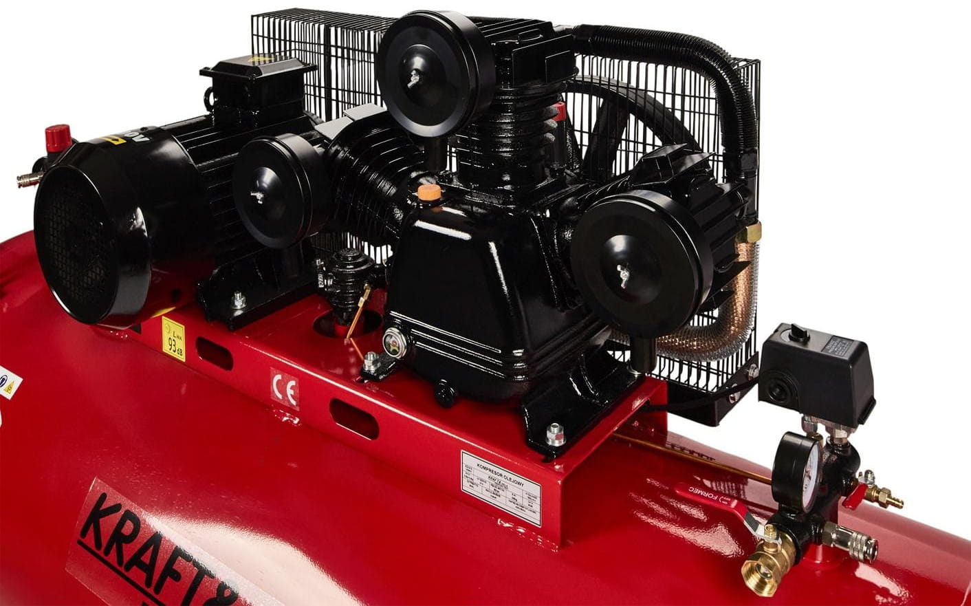 Õlikompressor 500 L / 3 kolbi / 400 V KD1413