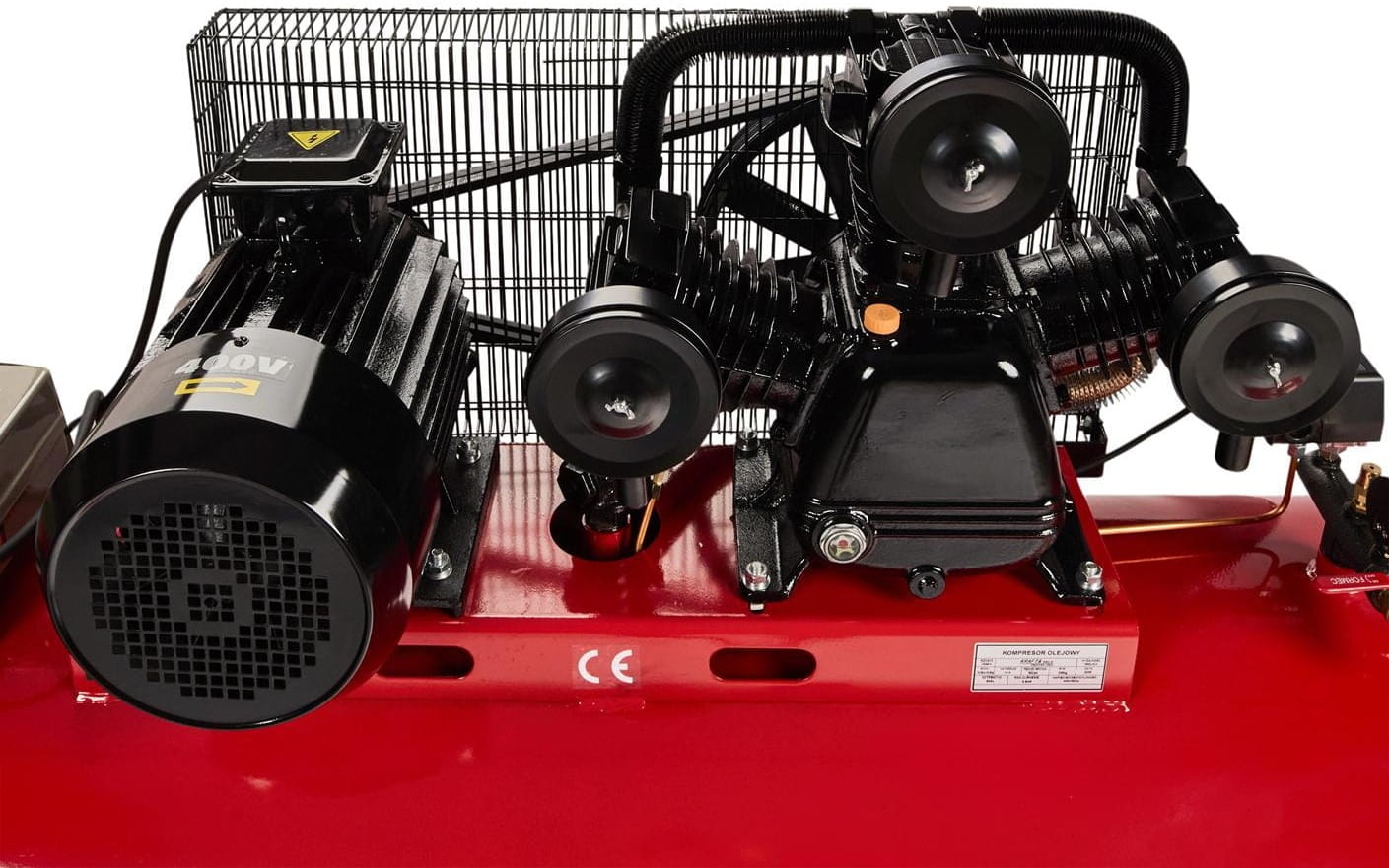 Õlikompressor 500 L / 3 kolbi / 400 V KD1413