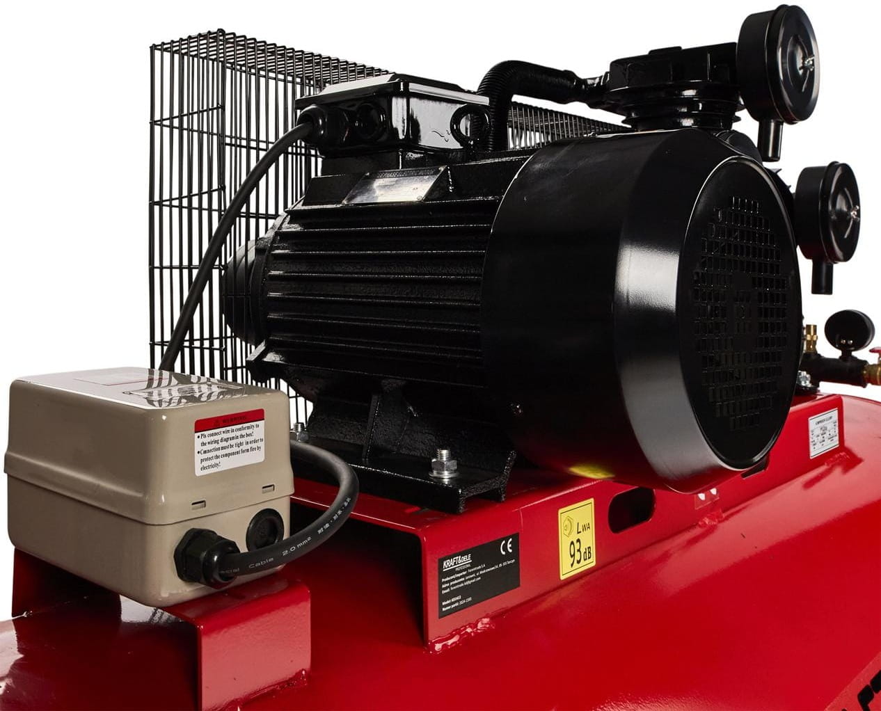Õlikompressor 500 L / 3 kolbi / 400 V KD1413