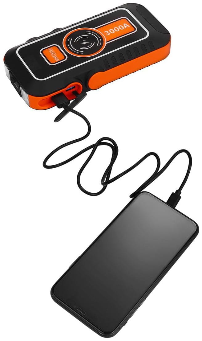 MITMEFUNKTSIONAALNE SEADE POWERBANK + KOTT 16 000mAh KD5493