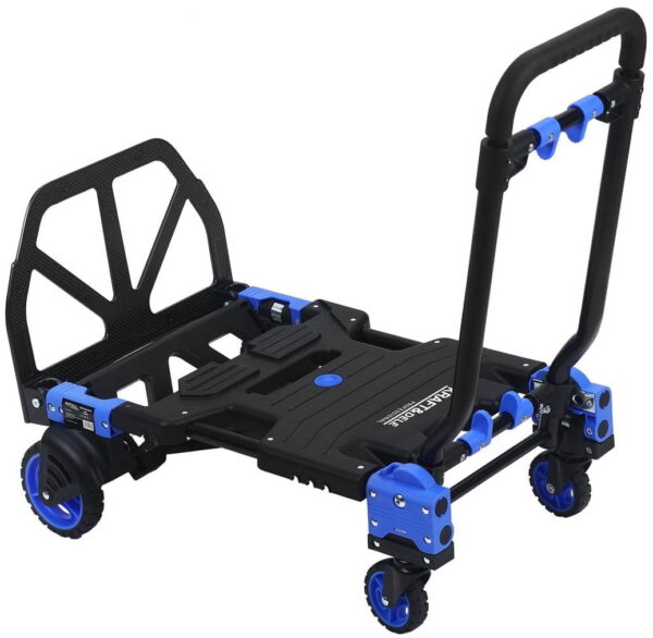 2-in-1 kokkupandav transpordi-laokäru 150kg KD3094