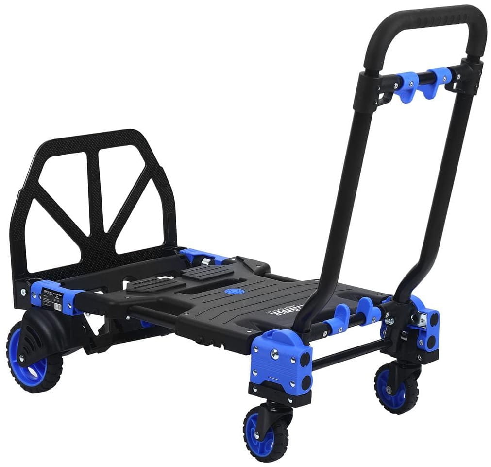 2-in-1 kokkupandav transpordi-laokäru 150kg KD3094