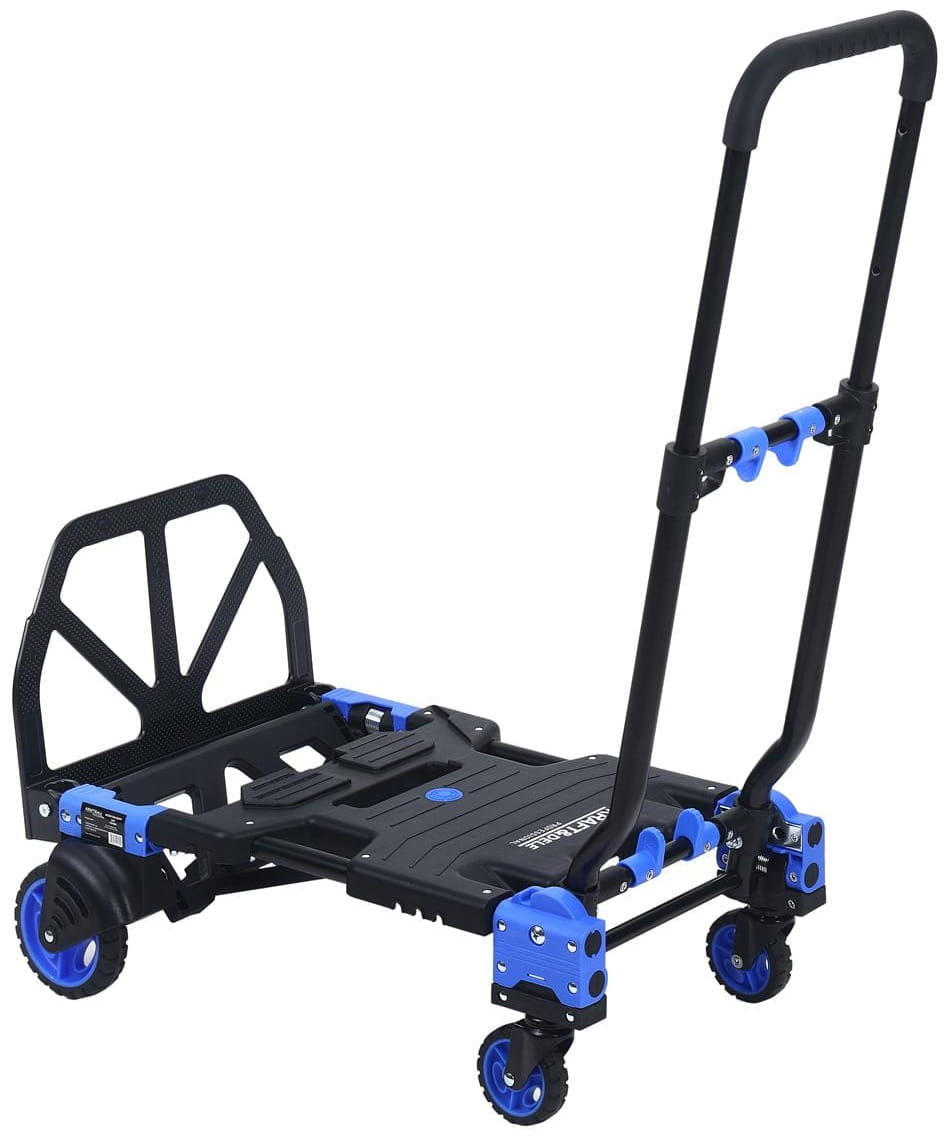 2-in-1 kokkupandav transpordi-laokäru 150kg KD3094