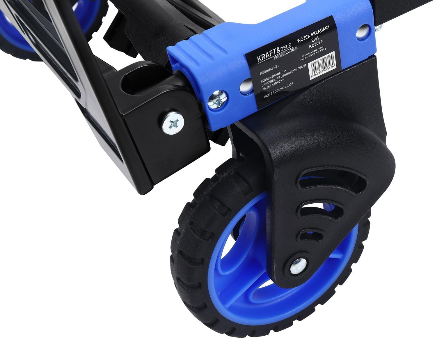2-in-1 kokkupandav transpordi-laokäru 150kg KD3094