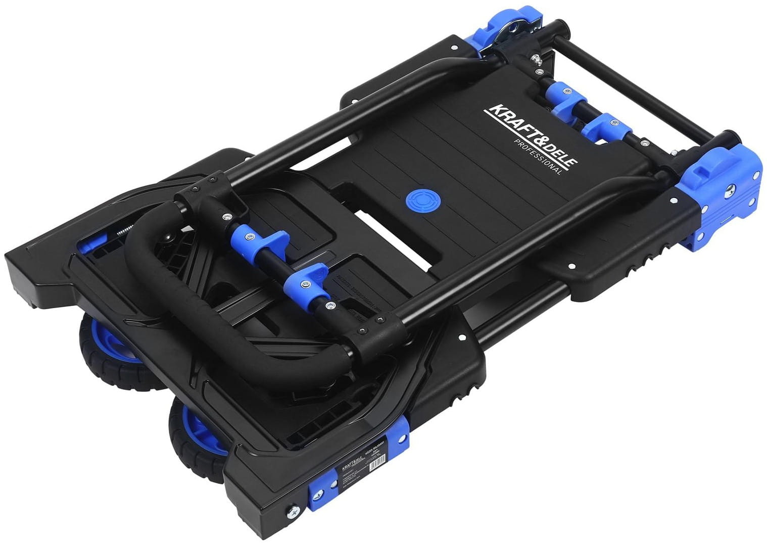 2-in-1 kokkupandav transpordi-laokäru 150kg KD3094