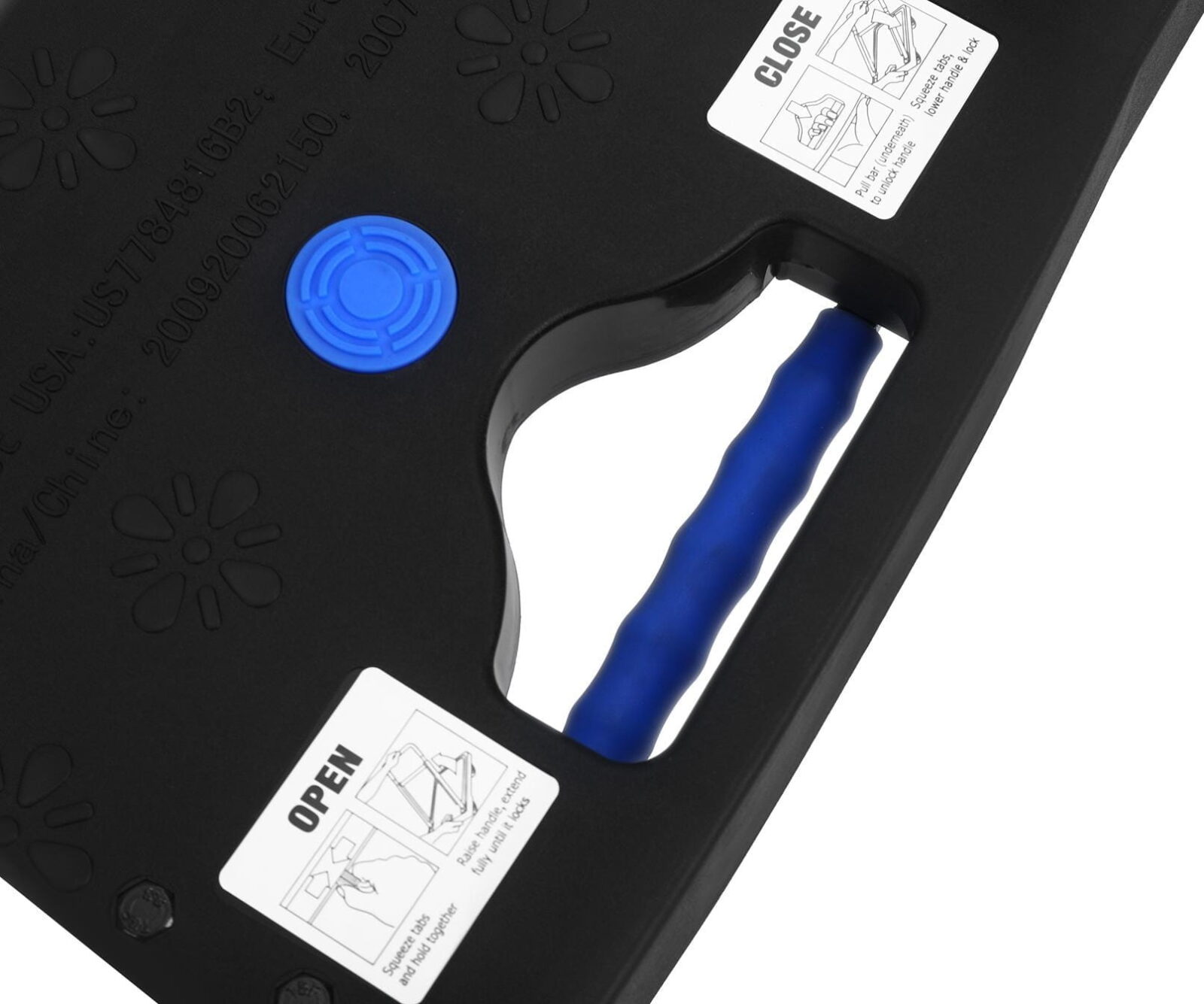 Kokkupandav platvormkäru lao jaoks 150kg KD3093