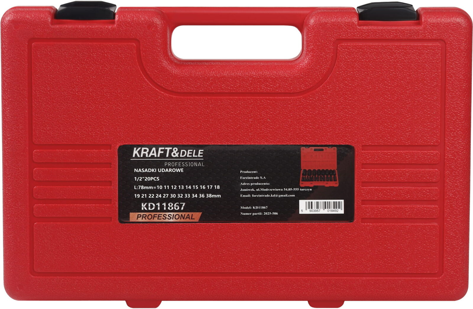 Löökpadrunid 1/2″ 20 tk KD11867