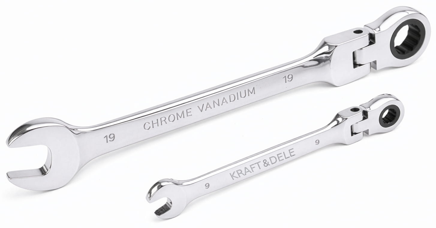 Katkendlikud kombineeritud ratšetvõtmed 12tk. 8-19mm KD10947