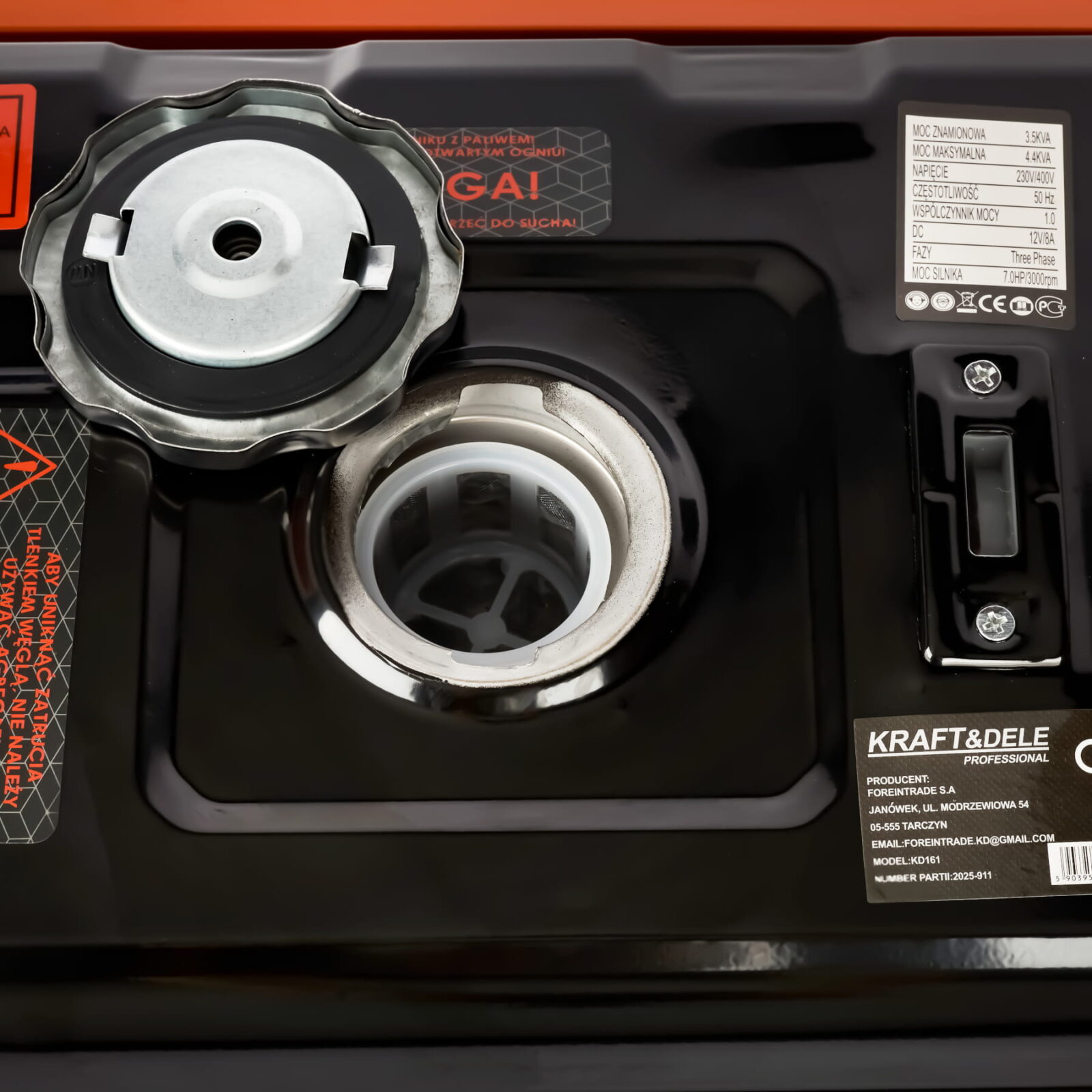 Generaator 3500W 12-380V KD161