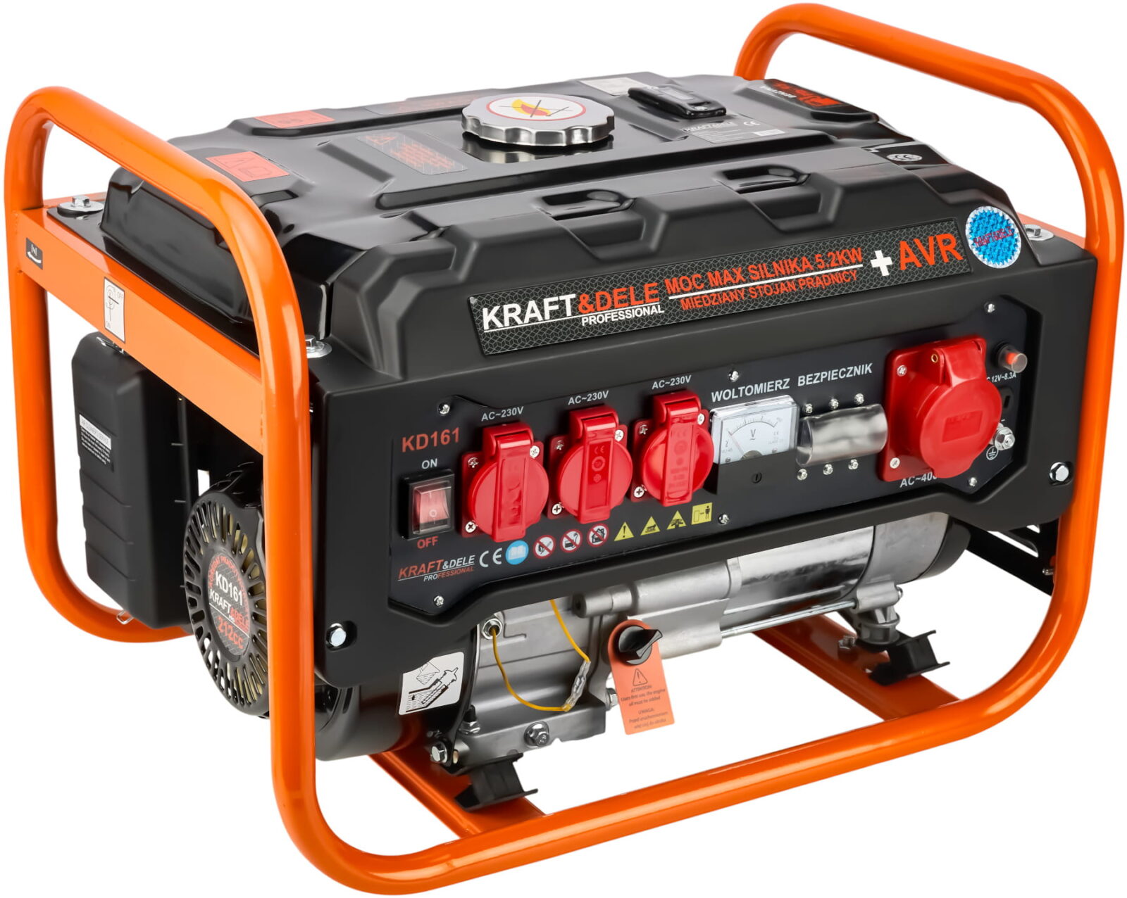 Generaator 3500W 12-380V KD161