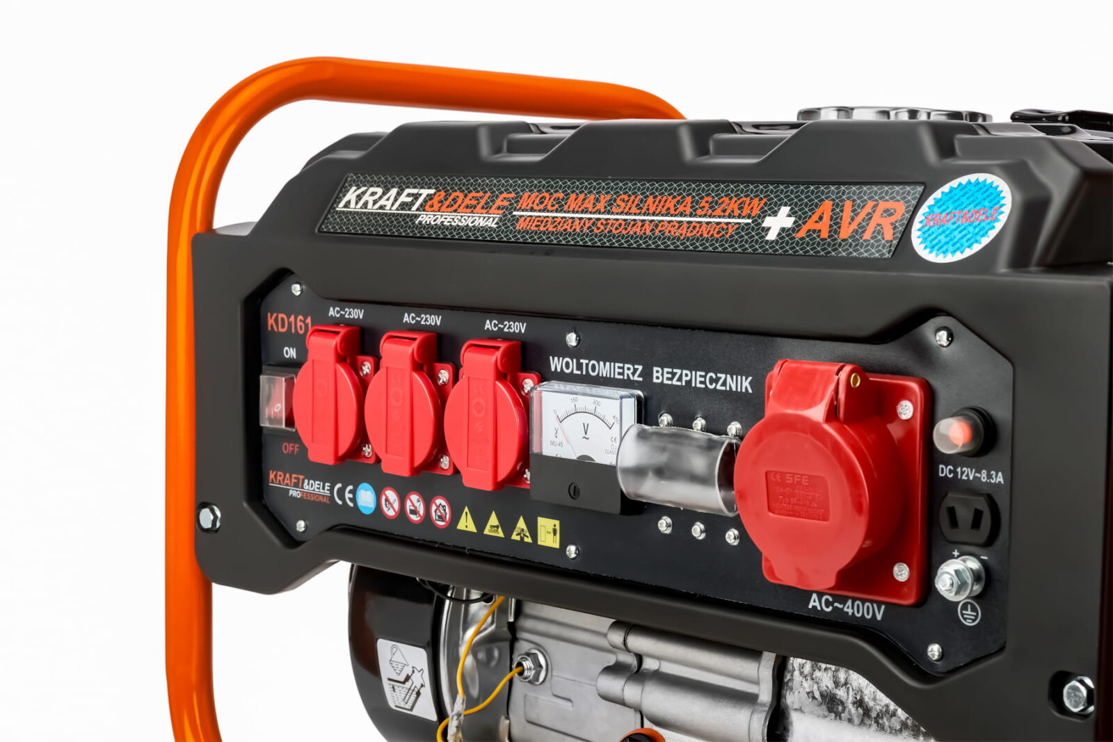 Generaator 3500W 12-380V KD161