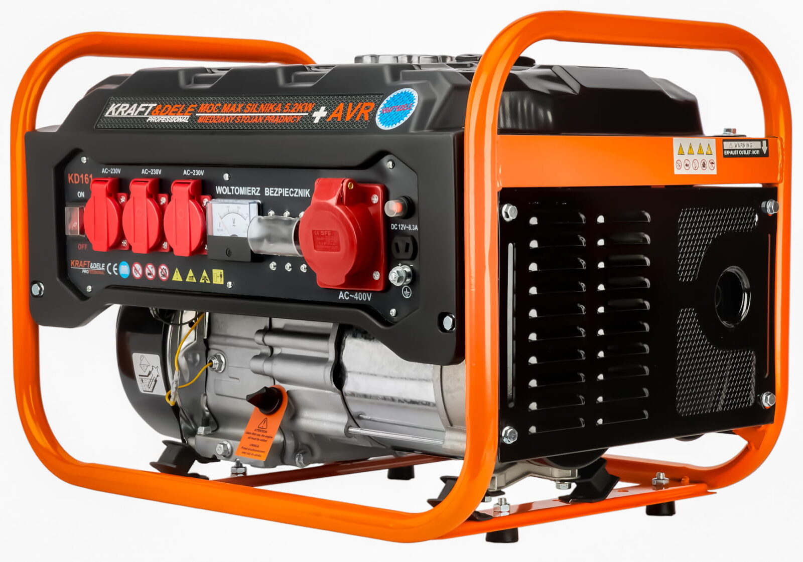 Generaator 3500W 12-380V KD161