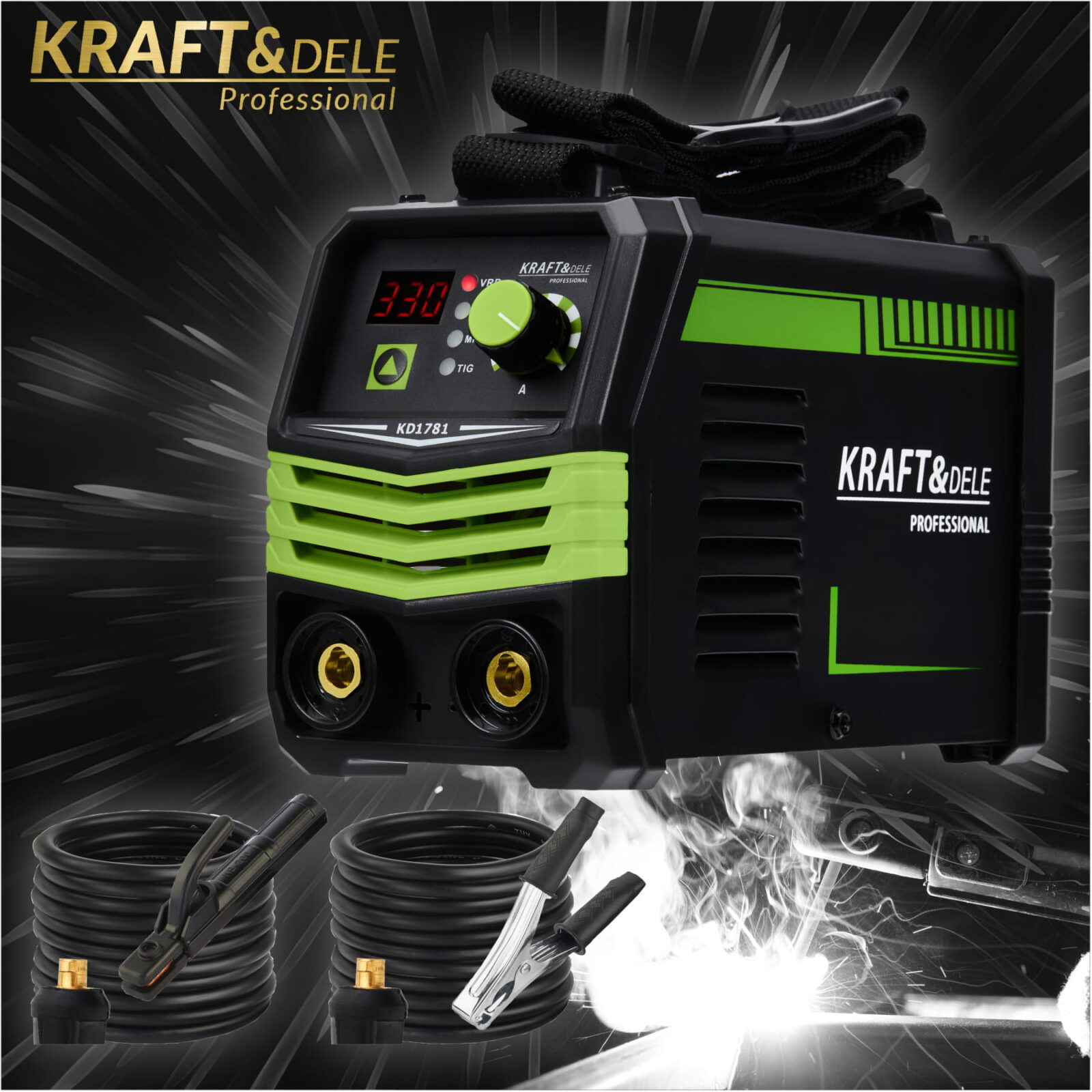 Invertorkeevitusaparaat 330A MMA TIG LIFT VRD KD1781