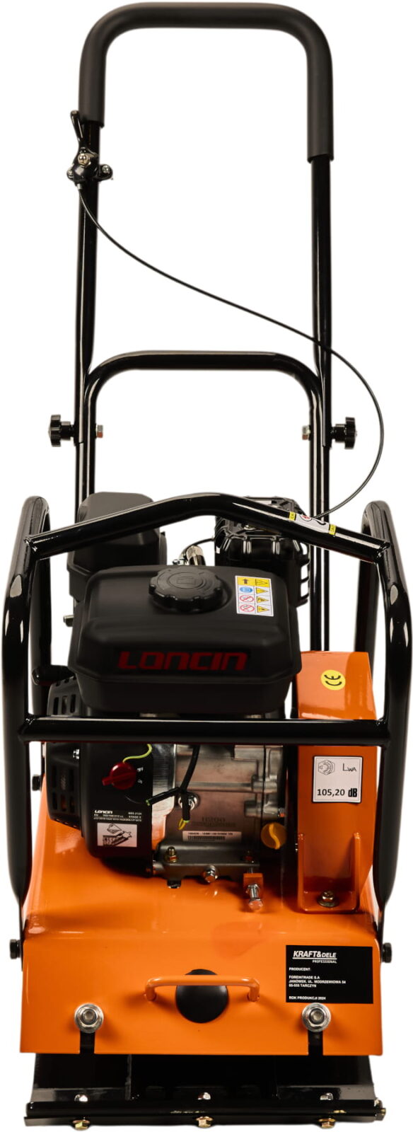 Tihendusplaat LONCIN 7HP 60kg kummiga KD1196