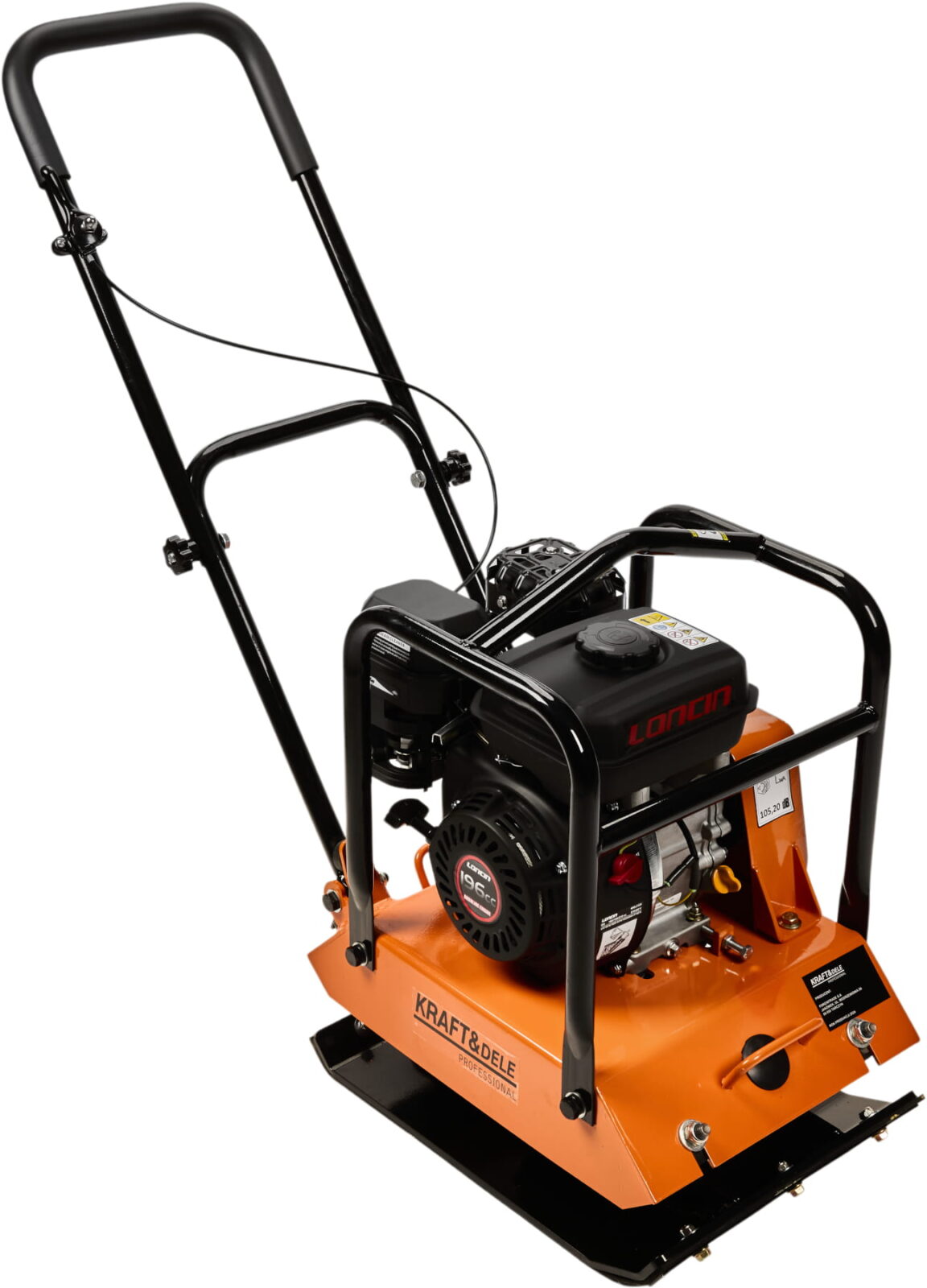 Tihendusplaat LONCIN 7HP 60kg kummiga KD1196
