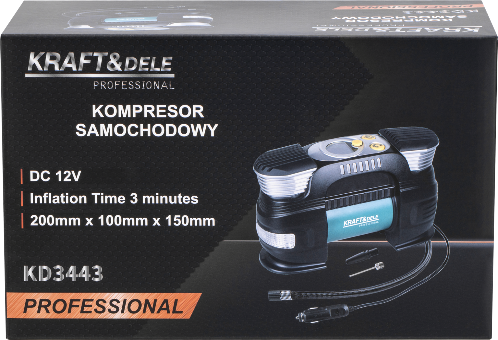 AUTOMAATKOMPRESSOR 7BAR 250W KD3443