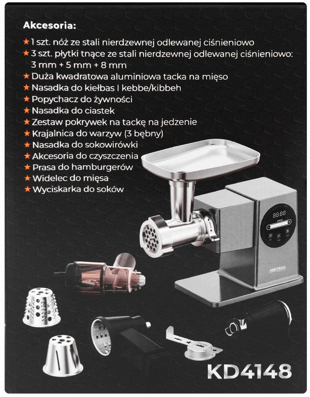Lihaveski 4kg/min 2500W KD4148