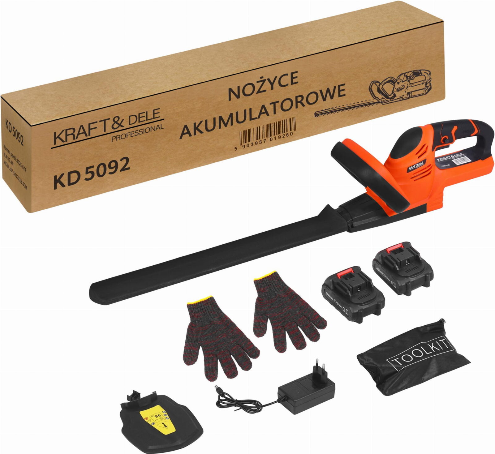 AKUKÄÄRID 21V 2000mAh KOMPLEKT KD5092