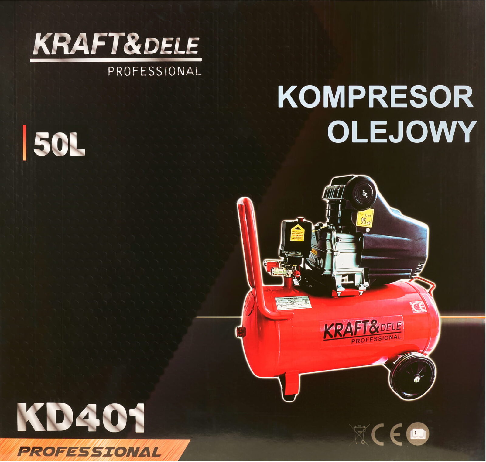 Õlikompressor 50L KD401