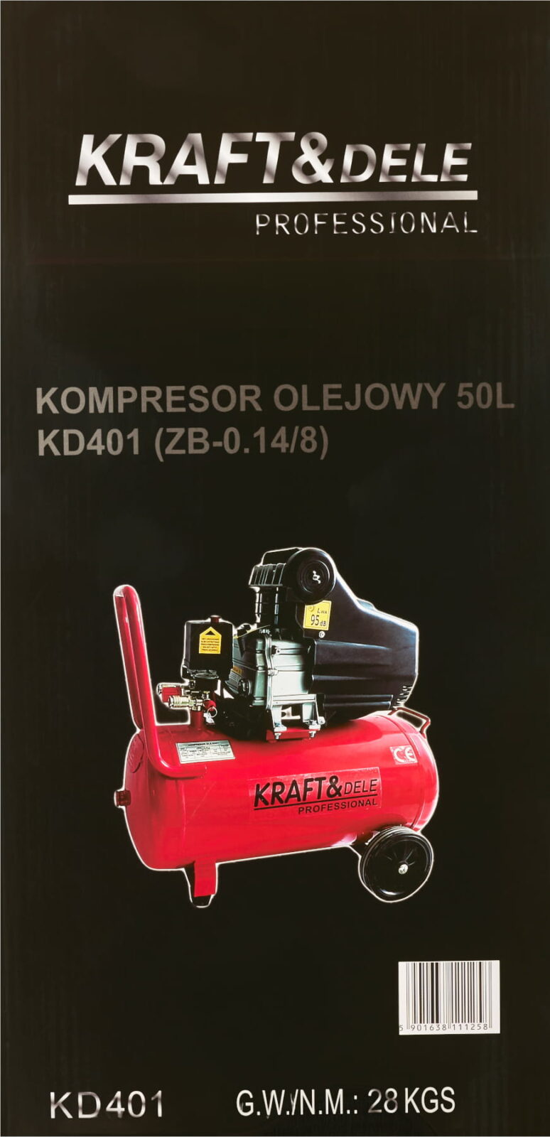 Õlikompressor 50L KD401