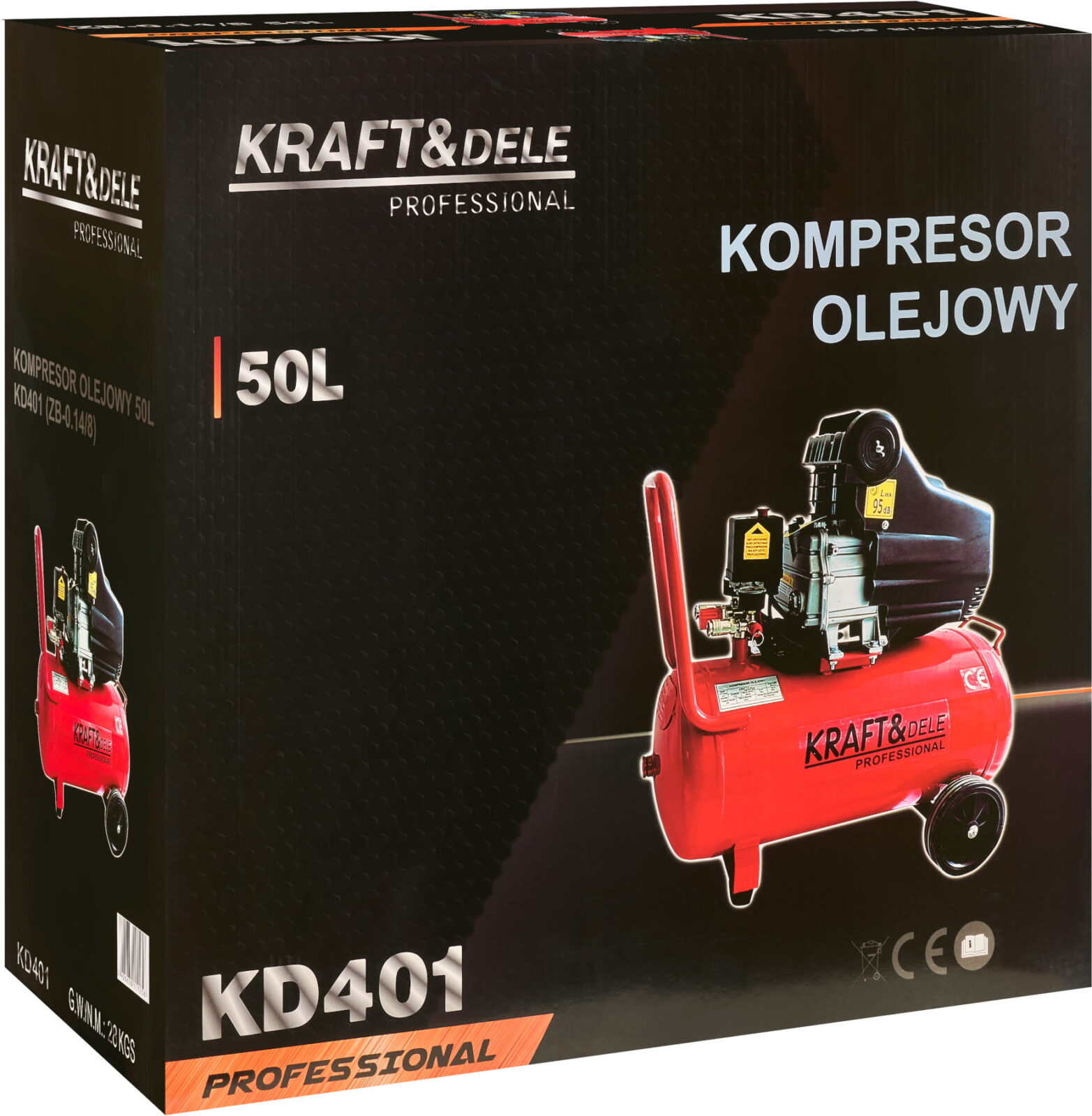 Õlikompressor 50L KD401