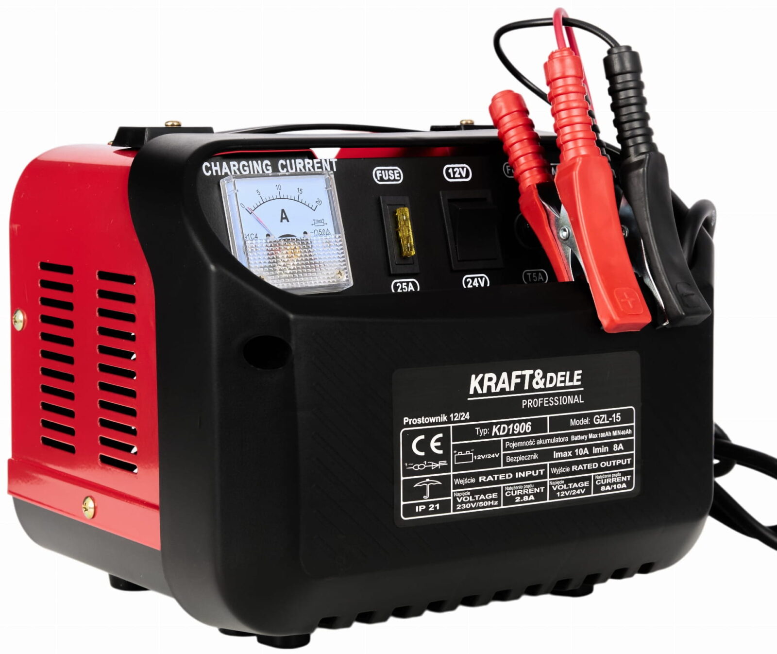 Automaatne akulaadija 12/24V 15A 150Ah KD1906