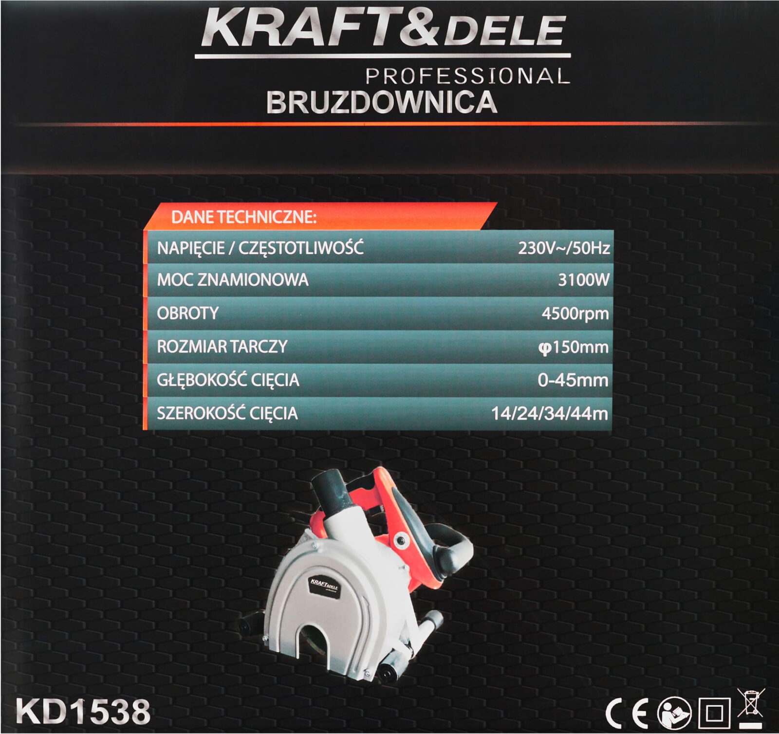 Soonelõikur 3100W KD1538