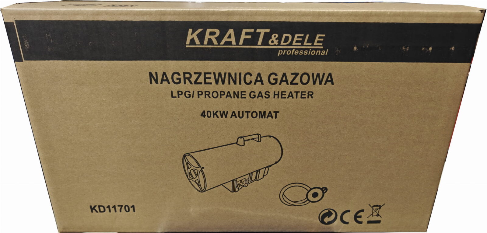 Gaaskütteseade 40kW termostaat / reduktor KD11701