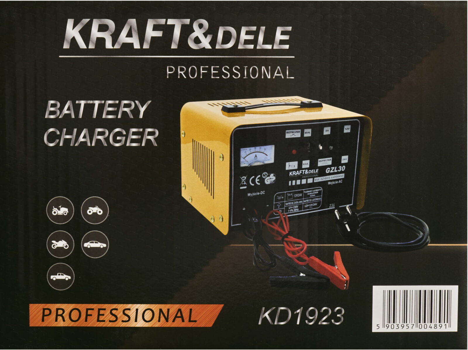 Autoakulaadija 30A 90–250Ah KD1923