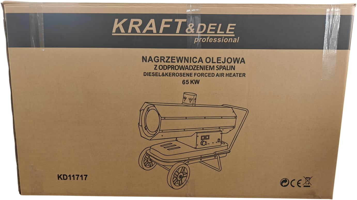 Diiselkütteseade + termostaat 65kW KD11717
