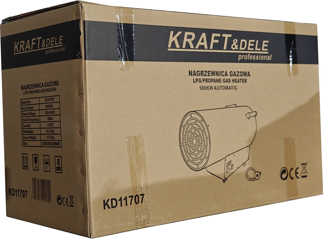Gaaskütteseade 100kW + reduktor AUTOMAATNE KD11707