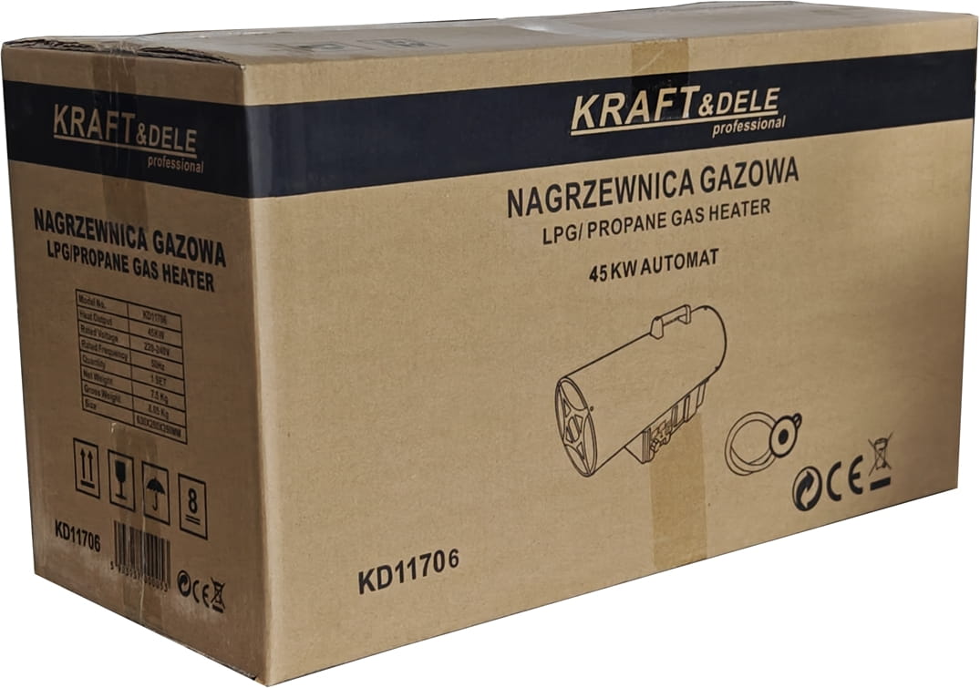 Gaaskütteseade 45kW termostaat KD11706