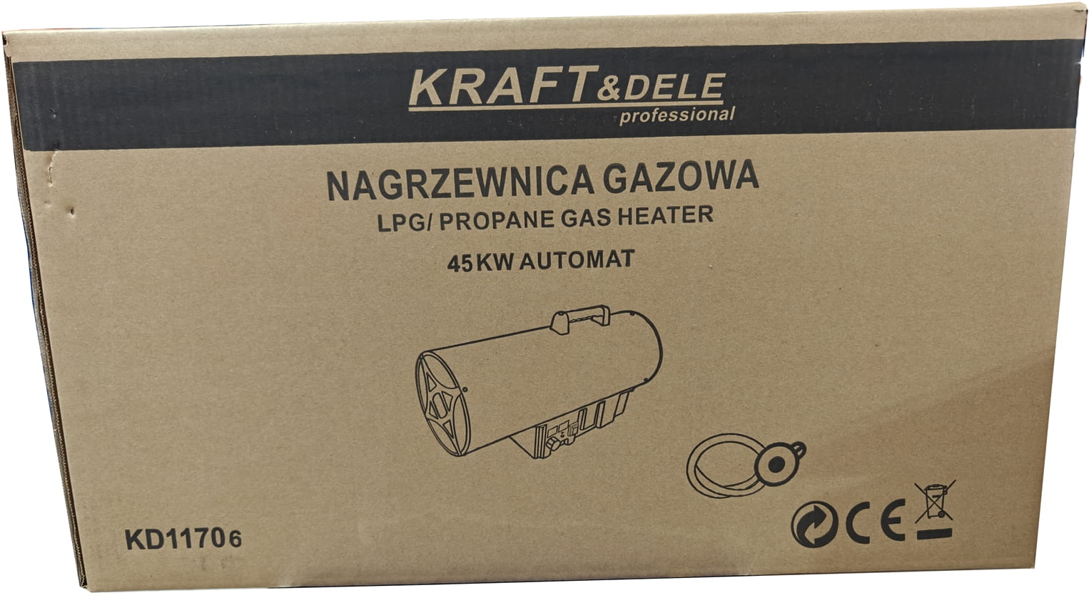 Gaaskütteseade 45kW termostaat KD11706