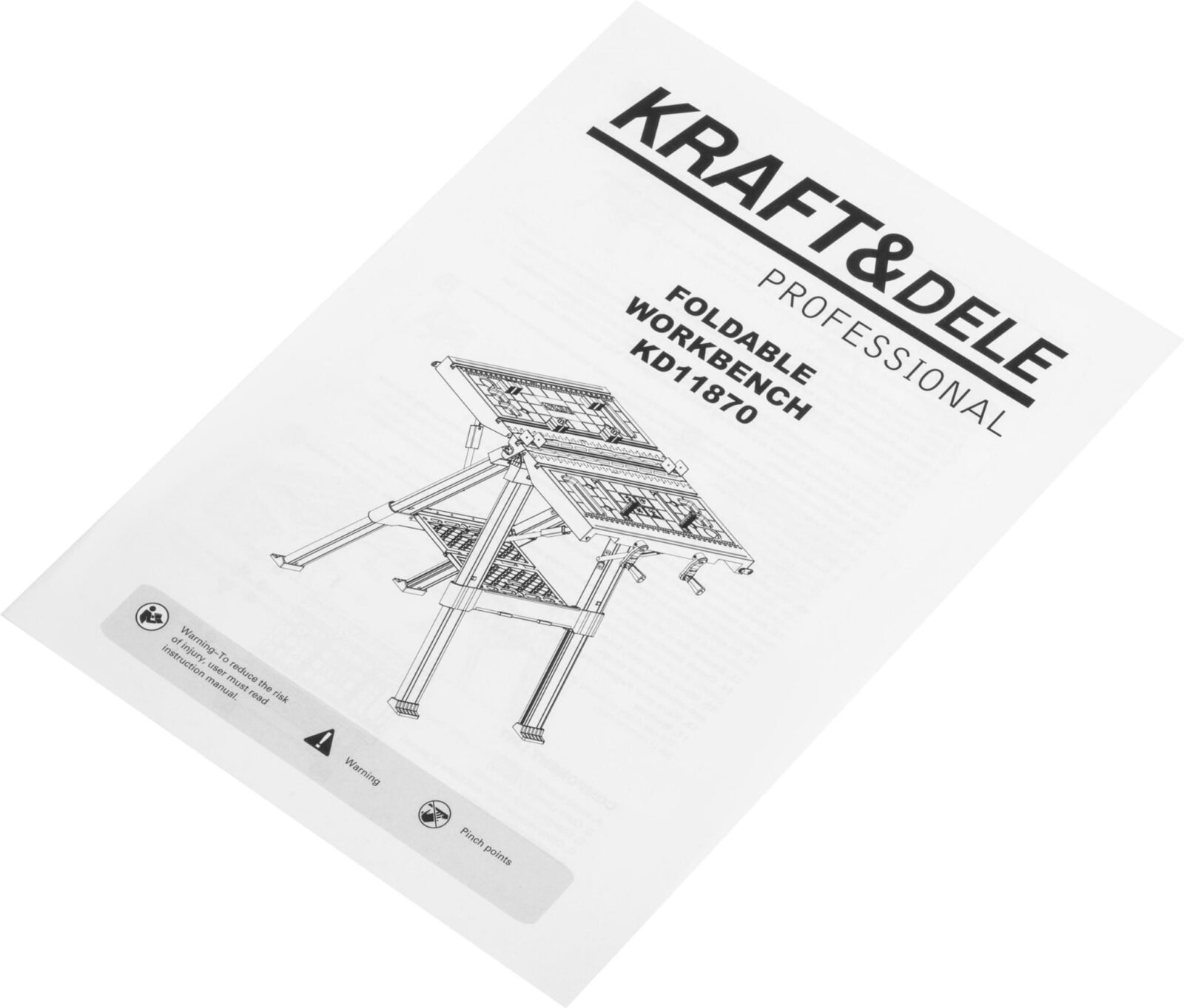 Mitmeotstarbeline klamber-töölaud 84x81x63CM KD11870