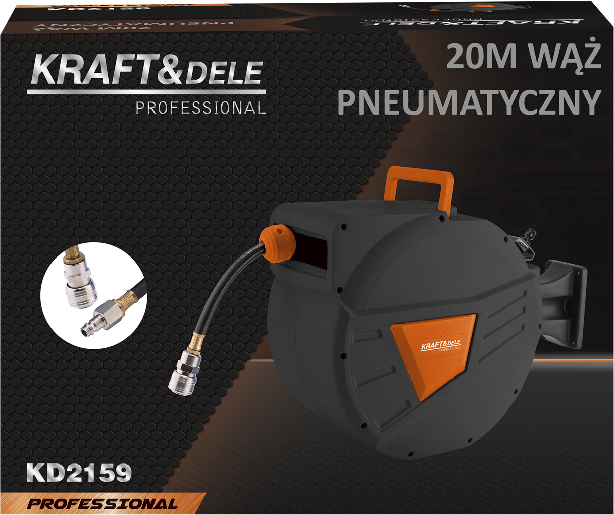 KERIDES PNEUMOVOOLIK 20m+2m 1/4″ KD2159