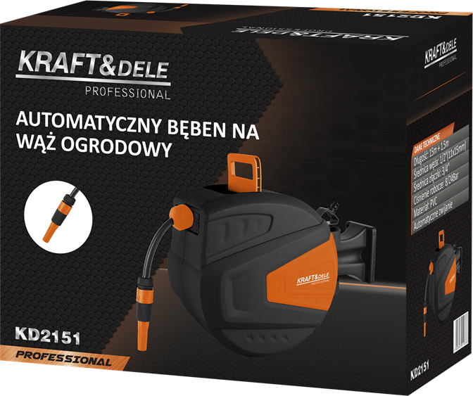 Aiavoolik kerivaga 15m+1,5m 1/2″ KD2151