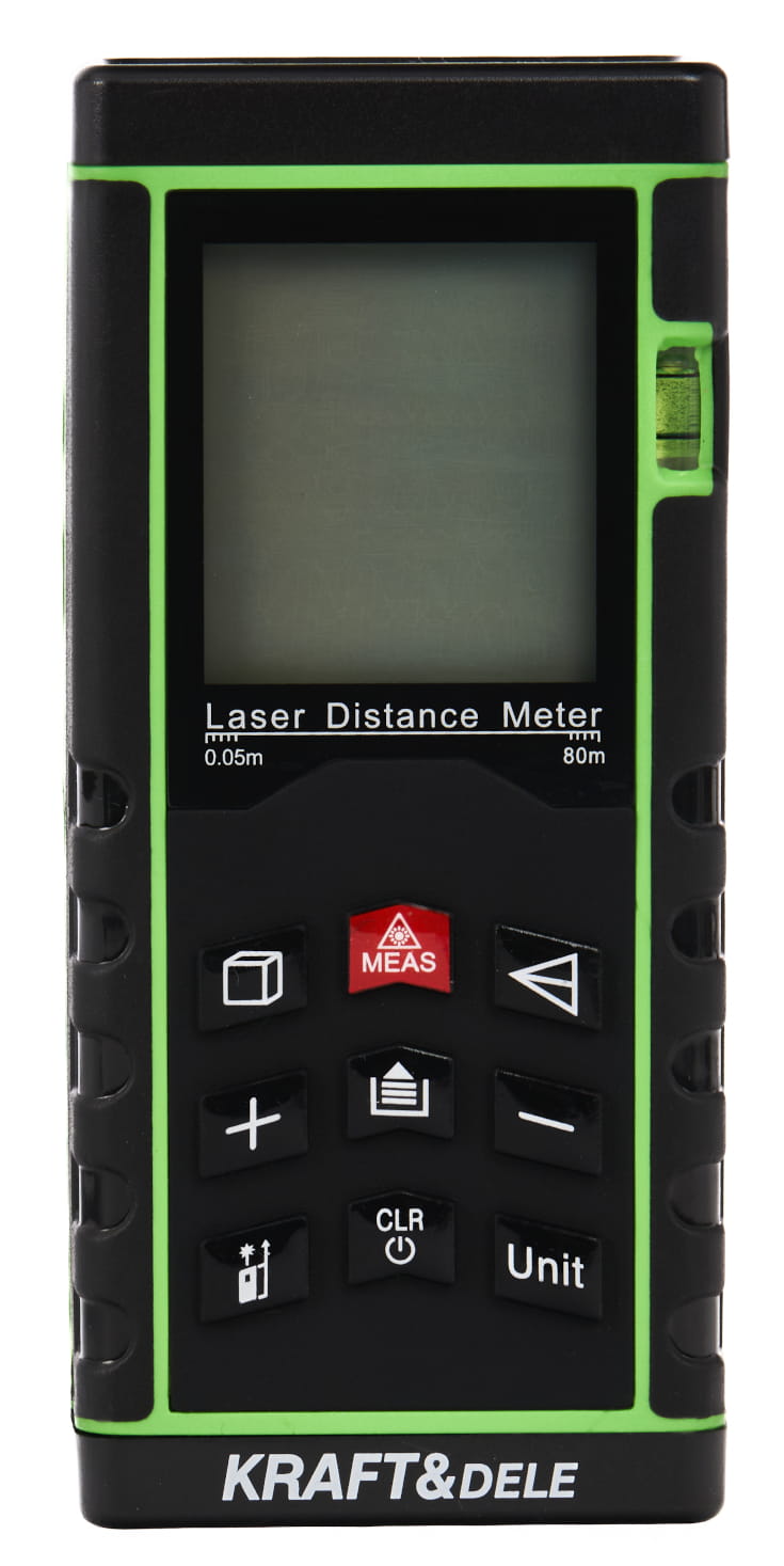 Laserlik digitaalne mõõtur kaugusemõõtja 80m KD10407