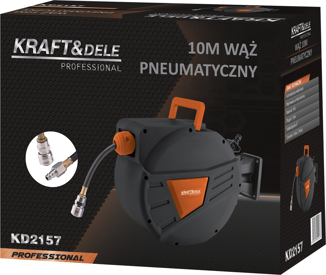 KERITAV PNEUMAATIKAVOOLIK 10M 1/4″ KD2157