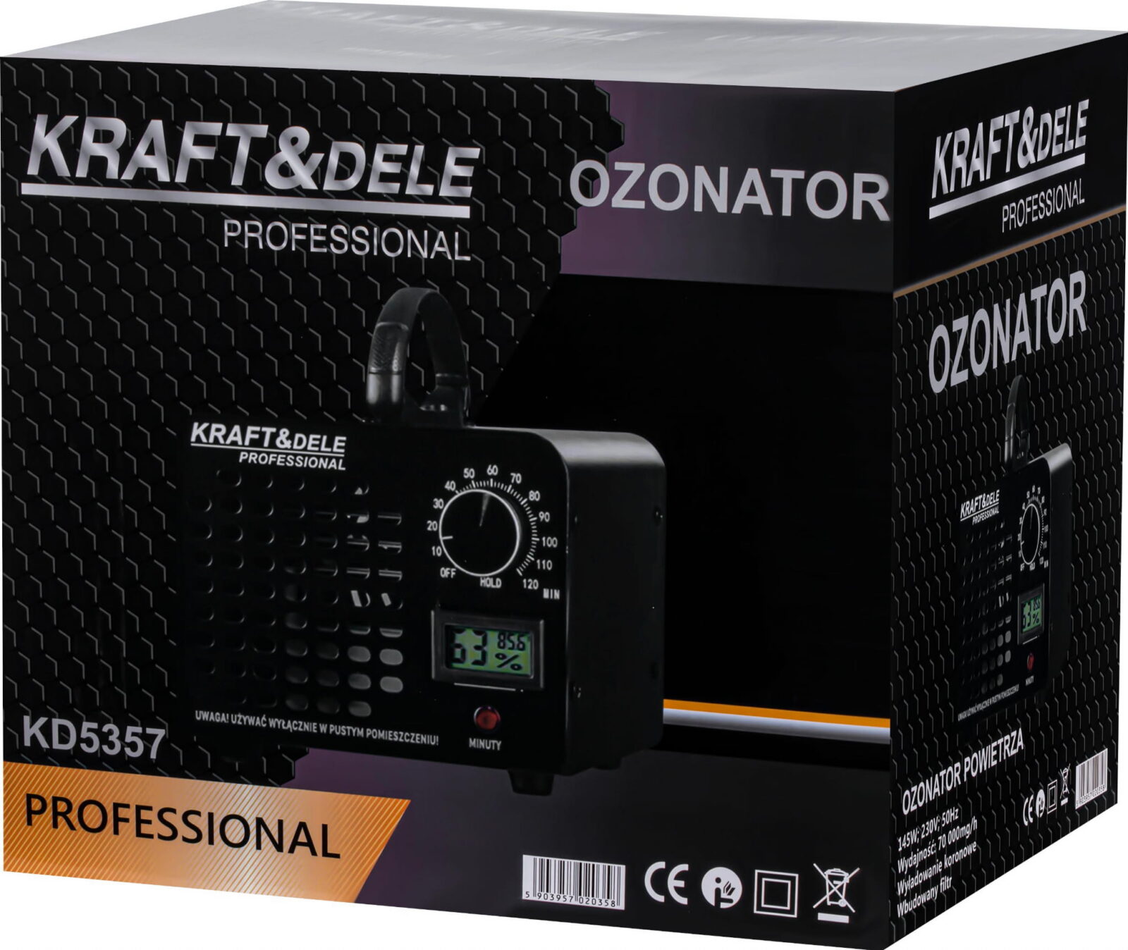 Õhu osonaator 145W filtriga KD5357