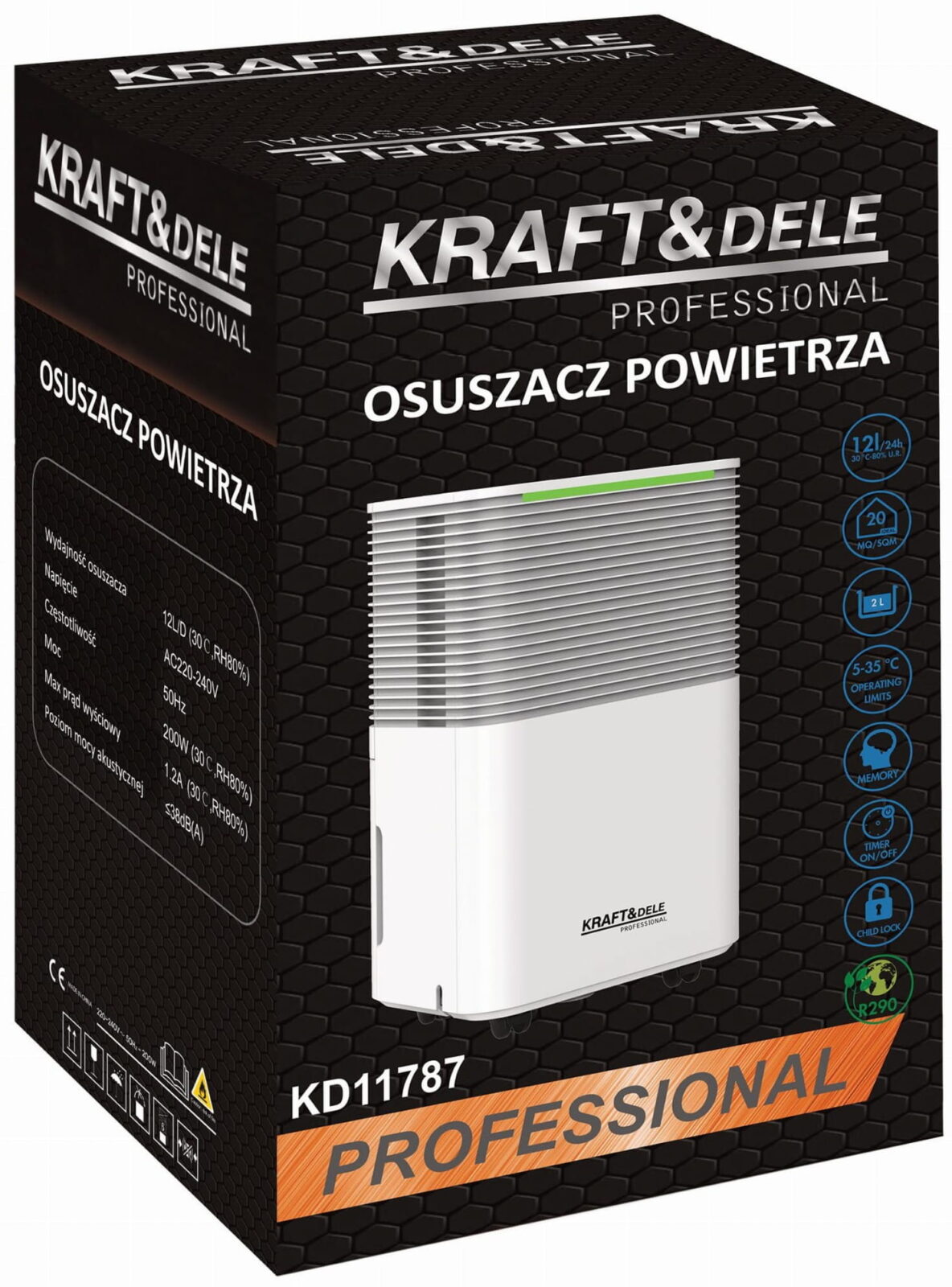 ÕHUKUIVATI 12L/24H 200W KD11787