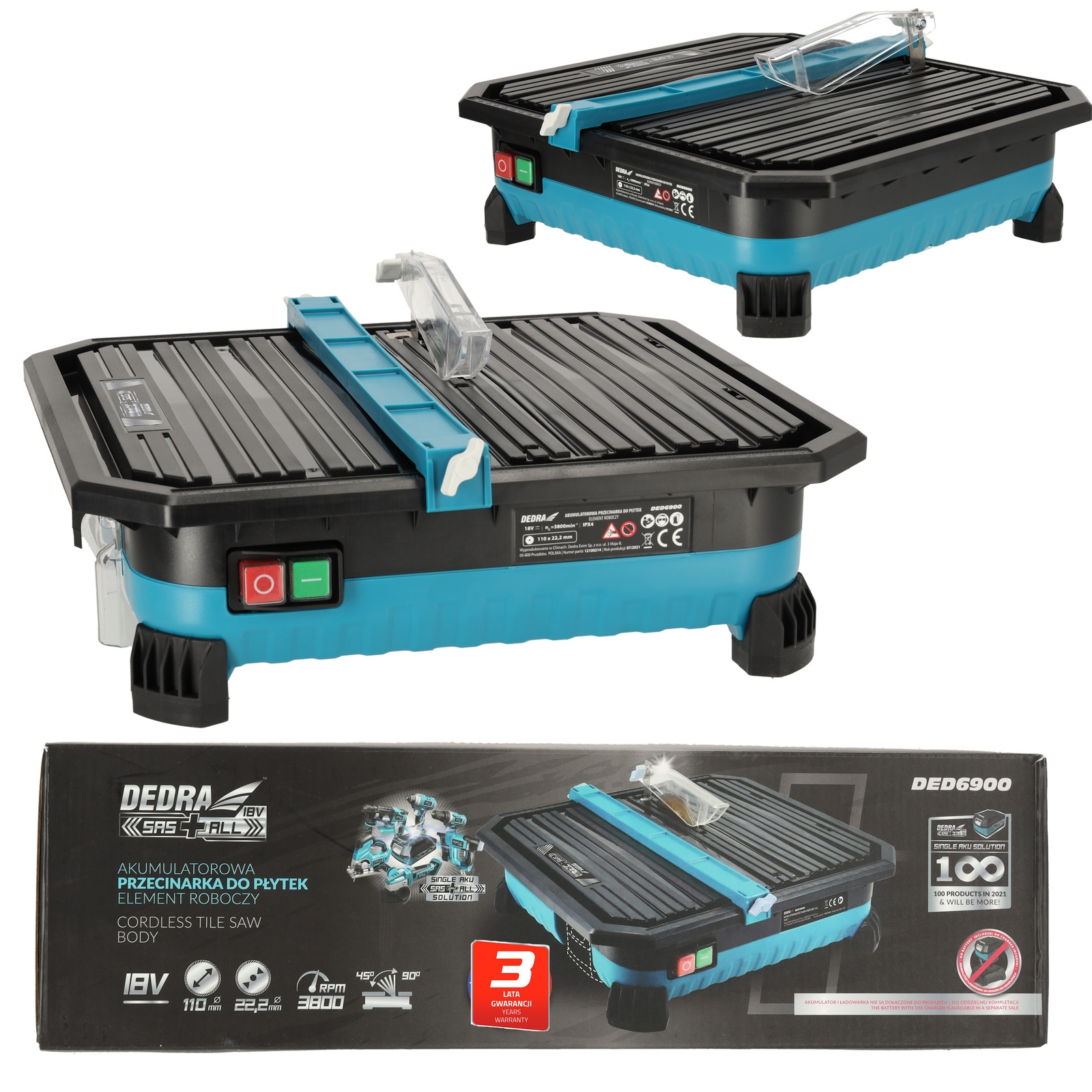 Akutoitel plaadiloikur 18V
