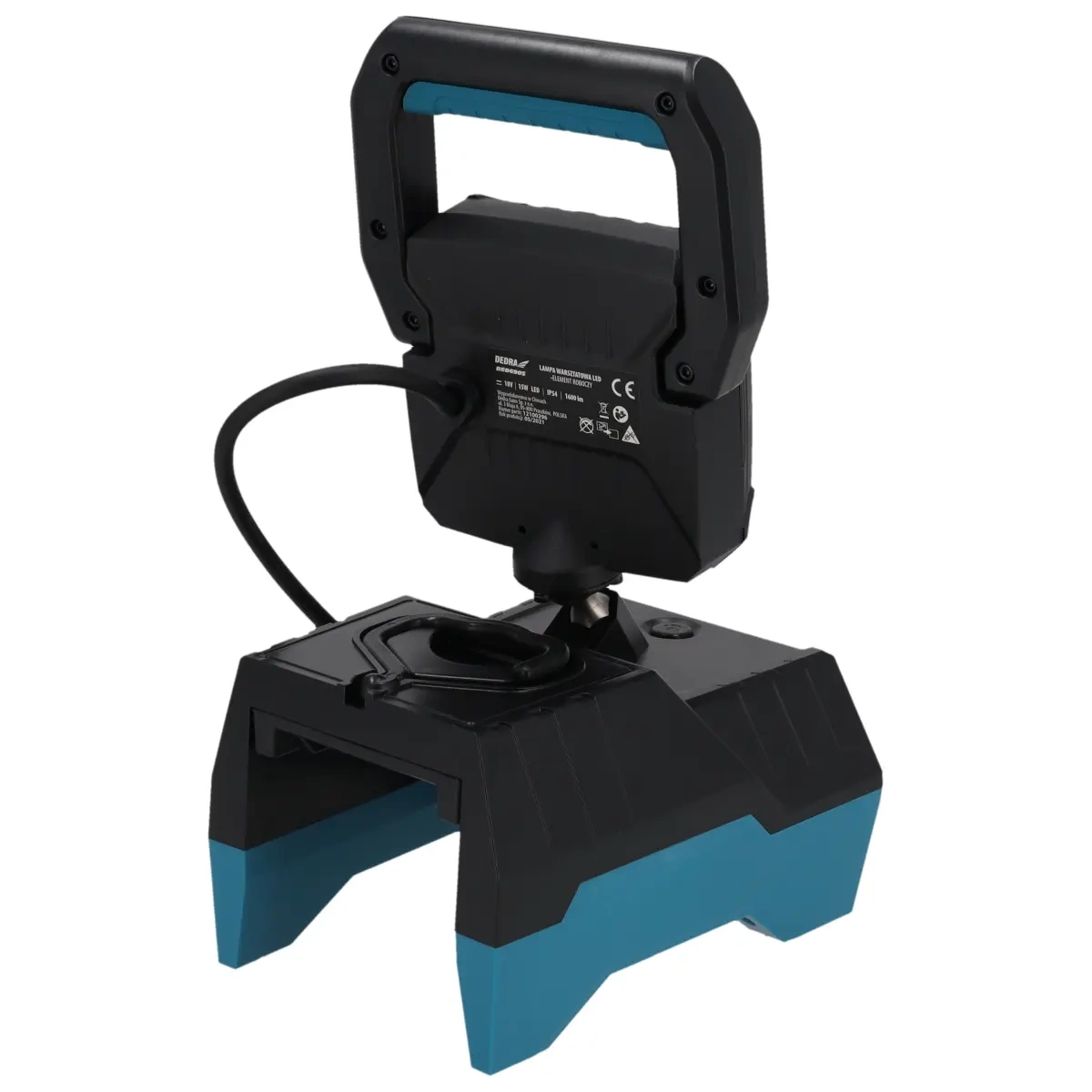 Akutoitel töökoja lamp 18V 15W 1600LM
