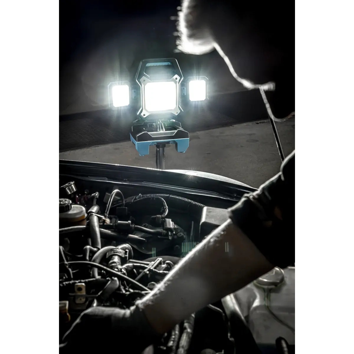 Töökoja lamp AC 45W 4000LM, DC 25W 2250LM 96tk SMD LED