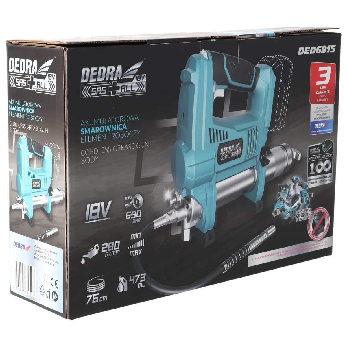 Olipump 690baar 18V