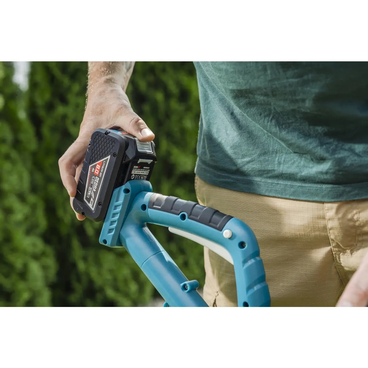 Murutrimmer 18V plastikust teradega