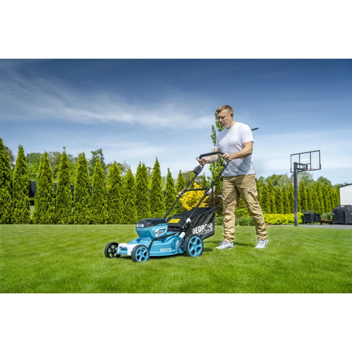 Juhtmeta niiduk 46cm 2x18V