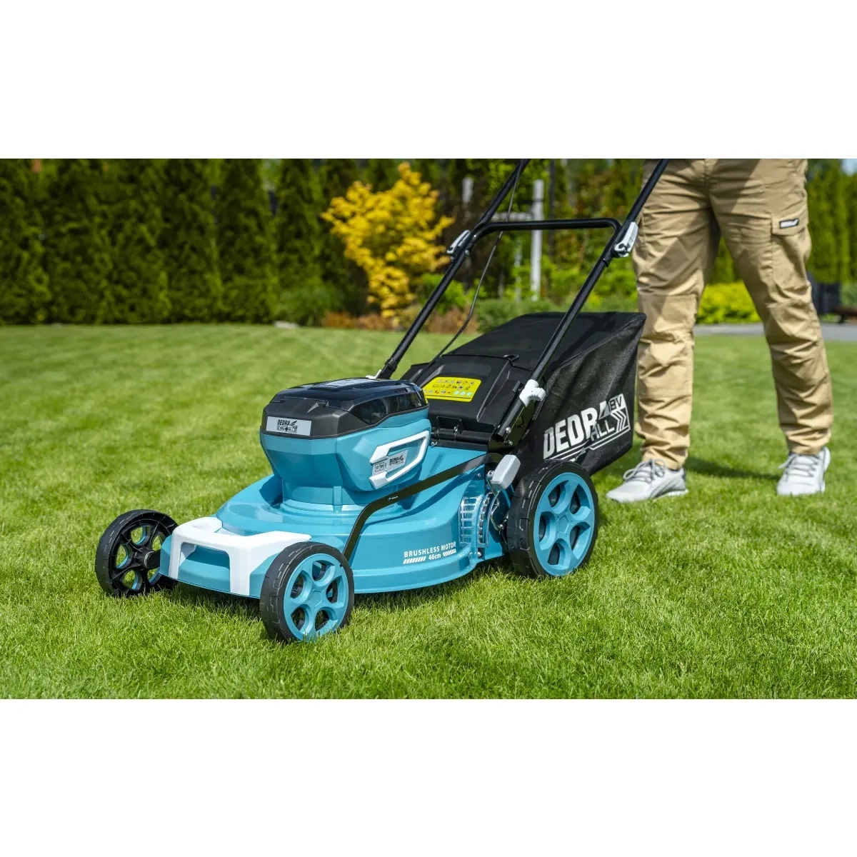 Juhtmeta niiduk 46cm 2x18V