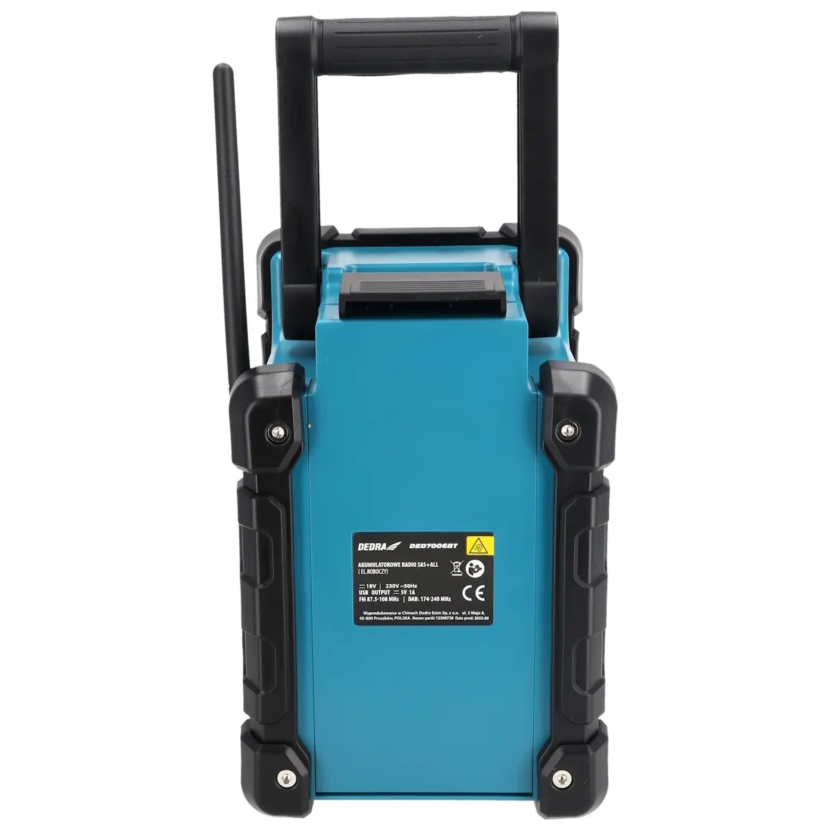 Raadio DAB+/FM akutoitel 18V bluetooth USB