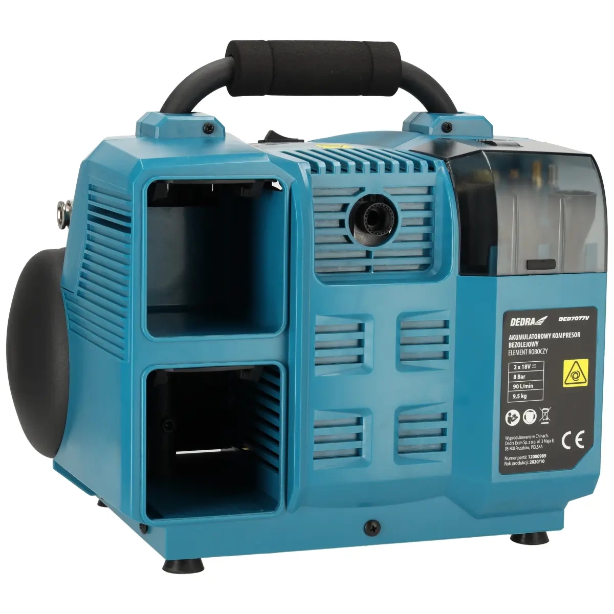 Akukompressor 6l 2x18V