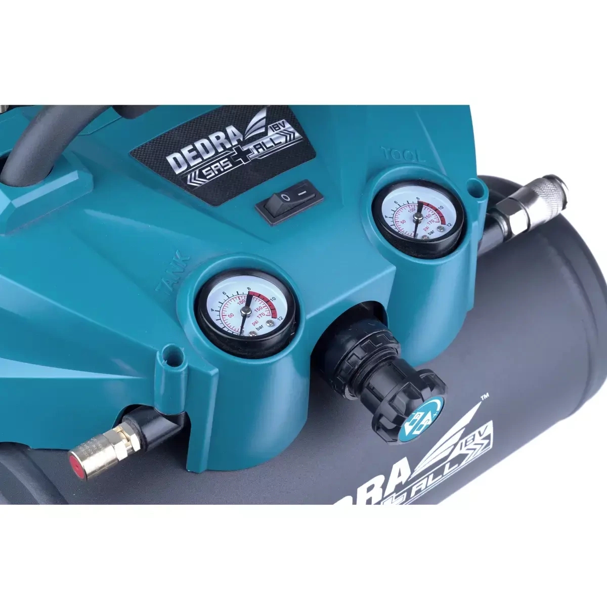Akukompressor 6l 2x18V